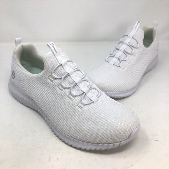 Skechers Sneakers Womens 11 Charlize White S Sport Slip On Memory Foam Athletic - Picture 1 of 8
